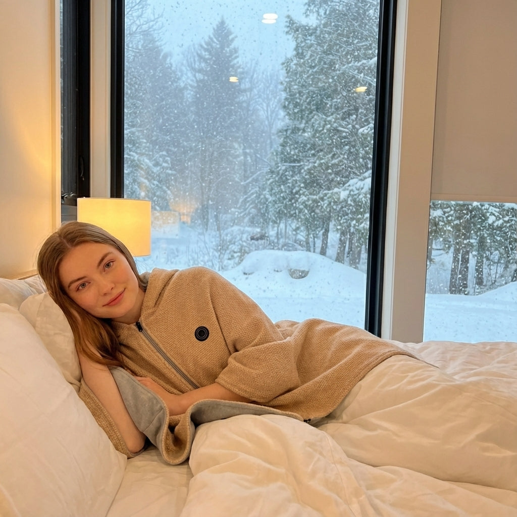 Fovella Wearable Heating Blanket Shawl